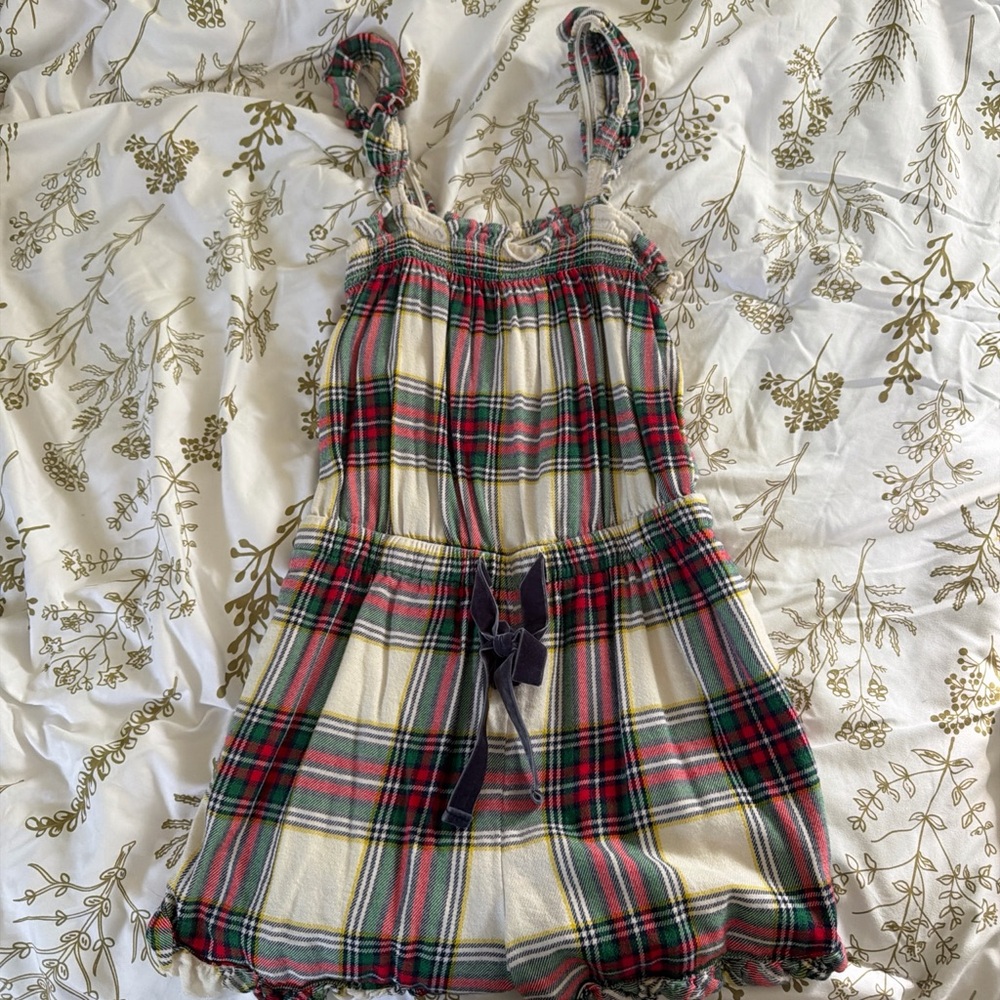 Aerie Multicolor Plaid romper